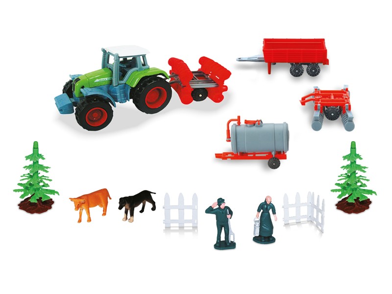 58017 - FARM SET with TRACTOR